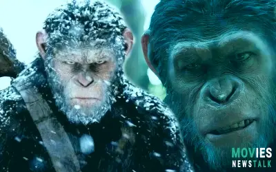 Planet of the Apes Art Pictures a Silly Spin-Off featuring Relaxing Apes.