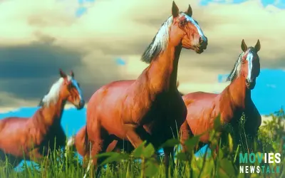 Player of Red Dead Redemption 2 finds a horse with changed hue and breed.