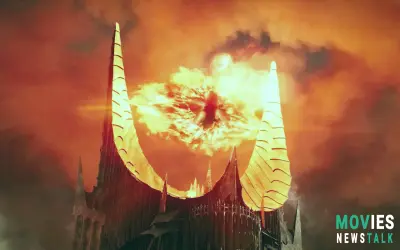 Sauron's Eye Oversights NYC in Epic AI Art Blending Reality with Middle-earth.