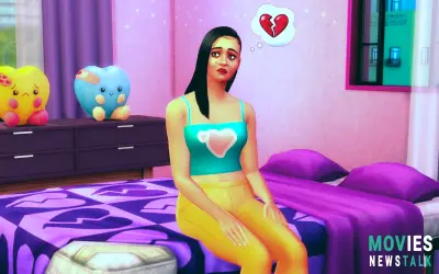 Sims 4 Romance Can Get Risky - Frenzied Kiss Is A Dangerous Option