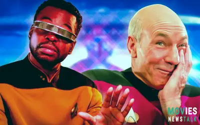 Star Trek: The Next Generation - Great for Picard, Geordi's most embarrassing episode is.