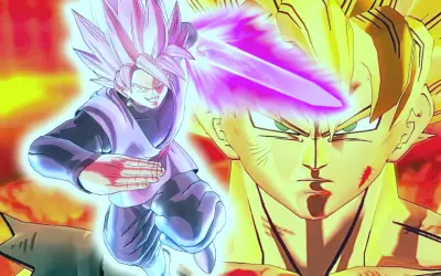 Terrifying Power of Goku Black on Full Show in New Fanart.