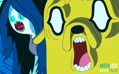 The Scariest Image in Adventure Time: Combined Form of Jake & Marceline.