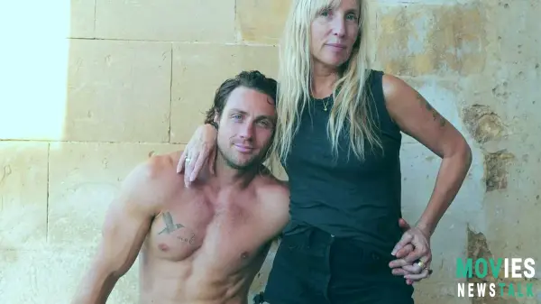 Aaron Taylor-Johnson's HOT Summer Photos with Wife Sam!  Fifty Shades Star Reacts!  See the SMOKING Pics!