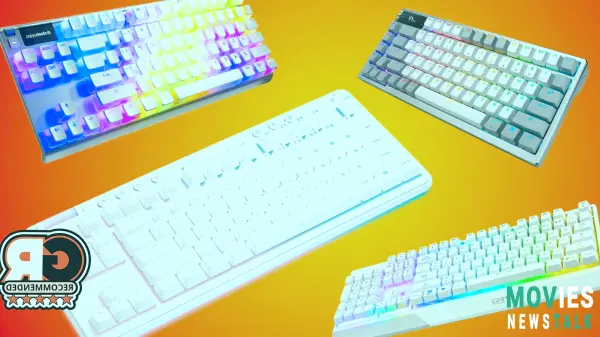 BEST White Gaming Keyboards 2024!  RGB, Mechanical, Wireless – Top Picks & Buyer's Guide!