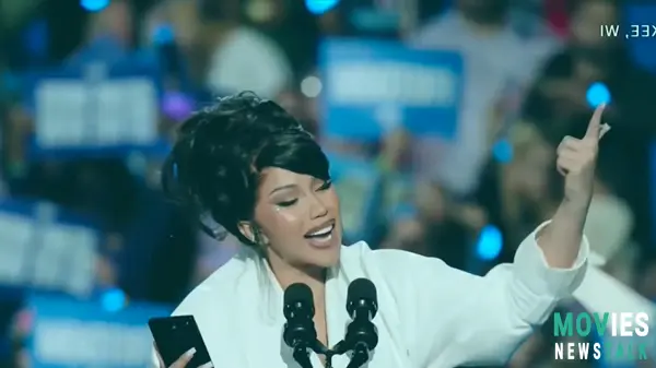 Cardi B's EPIC Kamala Harris Rally Speech!  Fiery Endorsement & HUGE Election Surprise!