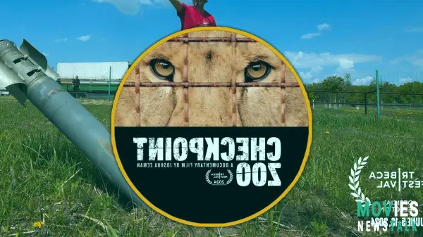 Documentary Poster Show on Checkpoint Zoo Showing 2022 Ukrainian Animal Rescue Story