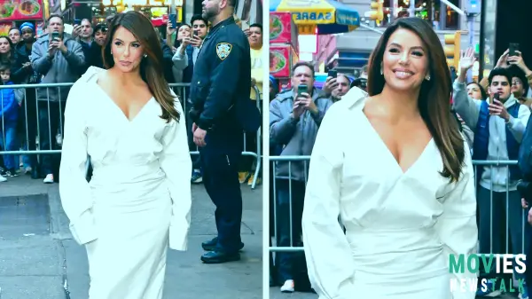 Eva Longoria's STUNNING White Outfit!  'GMA' Appearance + New Cookbook! See the Gorgeous Photos!