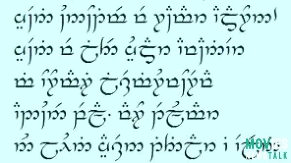 Is Elvish a Real Language? Exploring Tolkien's Language Elf Creations