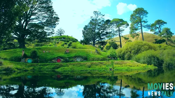 Map of the Shire: Explore Hobbiton's Rolling Hills & Lord of the Rings Locations