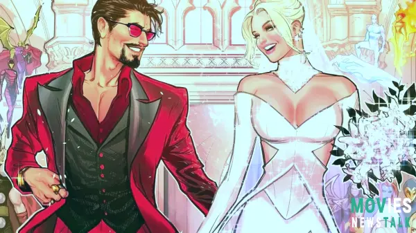 Marvel's hottest couple, Iron Man and Emma Frost, gets a startling turn-about: are they splitting up?