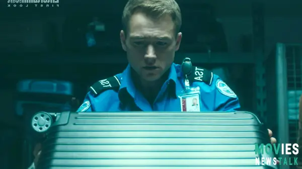 Netflix's 'Carry-On' - TSA Agent vs. Terrorist!  Explosive New Thriller Trailer + Release Date!