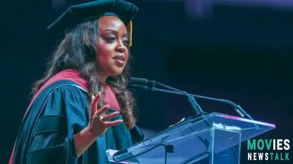 Quinta Brunson's FUNNIEST Commencement Speech EVER!  Honorary Doctorate + Insta DMs!  MUST WATCH!