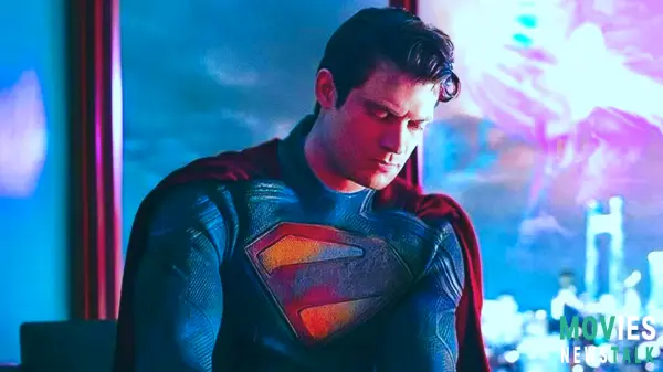 Superman Legacy Set Photos Show Metropolis Destruction and David Corenswet's Suit.