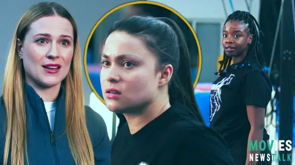 Tense Backspot Clip: Gymnastics Drama Hits Theaters Evan Rachel Wood and Devery Jacobs.