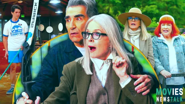 The summer camp reunion between Eugene Levy and Diane Keaton is hilarious - exclusive clip.