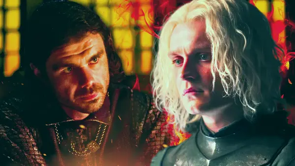 Why Larys Strong Took Away King Aegon's Drink in House of the Dragon