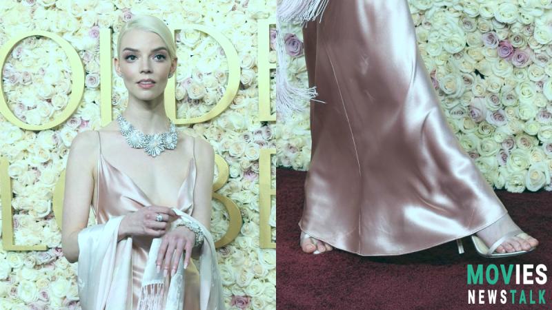 Anya Taylor-Joy: Golden Globes Fashion, Dior Dress & Secret Wedding Details image 5 