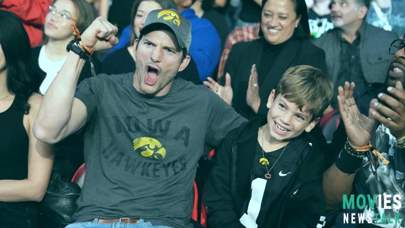 Ashton Kutcher: Wrestling, Parenting & Family Fun - A Look at His Life image 5 