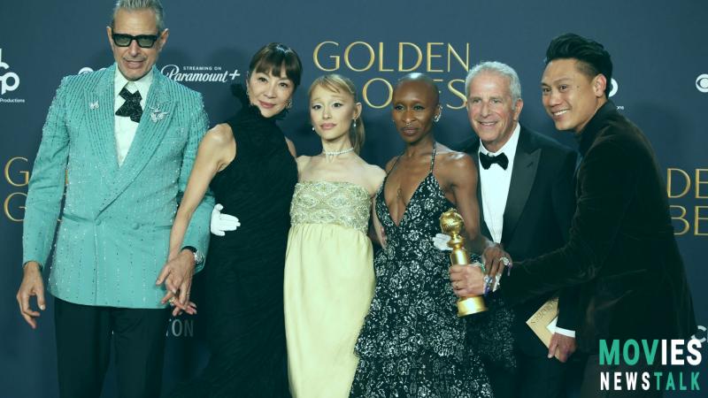 Jeff Goldblum's Golden Globes Shenanigans with Michelle Yeoh | 'Zaddy' and 'Slay' image 9 