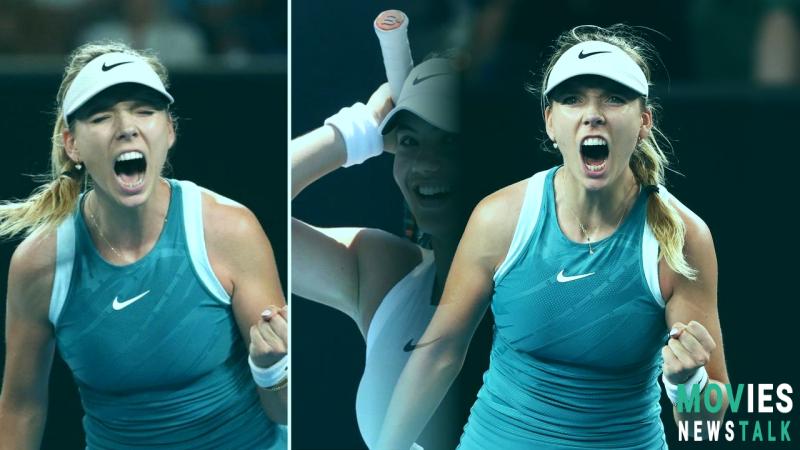 Katie Boulter's Australian Open: Record Wins, Candid Moments & On-Court Emotions image 5 