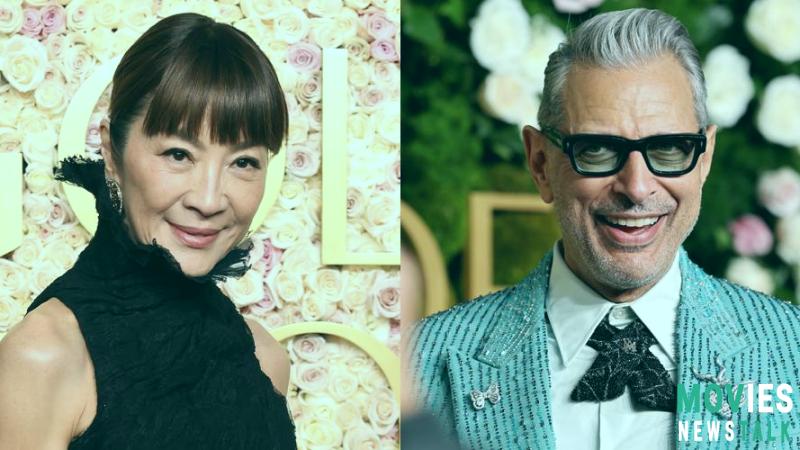 Jeff Goldblum's Golden Globes Shenanigans with Michelle Yeoh | 'Zaddy' and 'Slay' image 5 