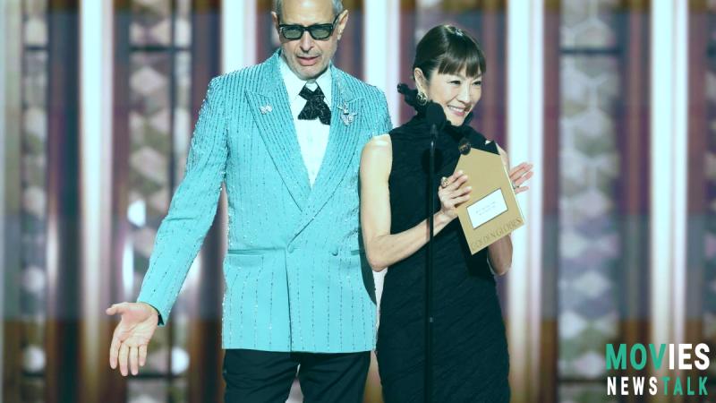 Jeff Goldblum's Golden Globes Shenanigans with Michelle Yeoh | 'Zaddy' and 'Slay' image 7 