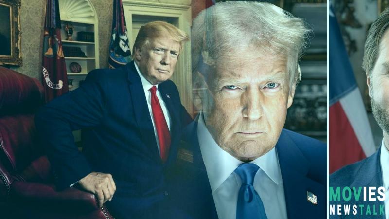 Trump and Vance Official Portraits Spark Debate and Change in Presidential Portrait Norms image 7 