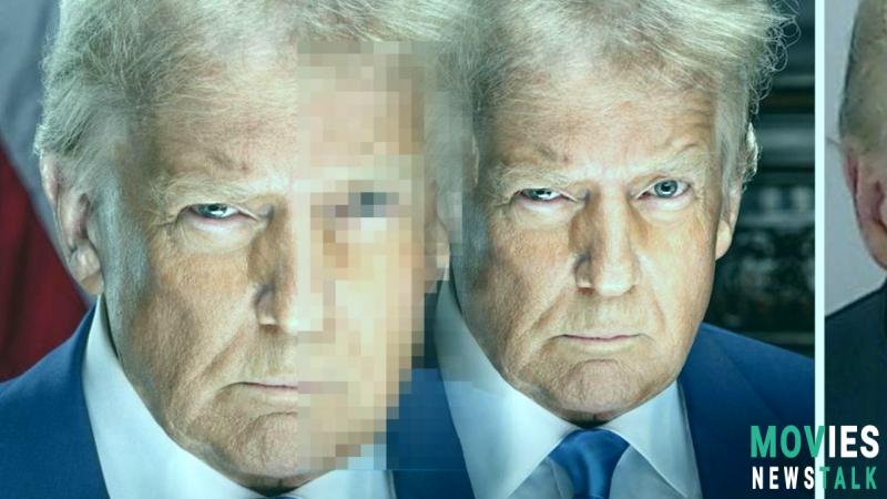 Trump & Vance Official Portraits: A Study in Contrasting Leadership Styles image 3 