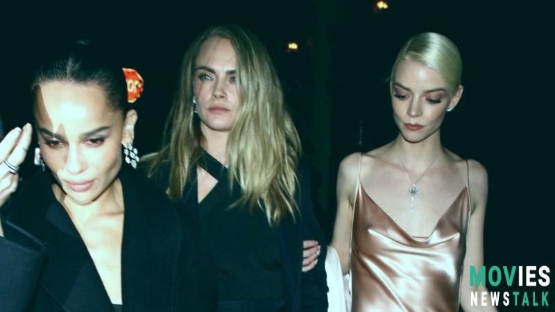 Cara Delevingne's Golden Globes Look: Gucci Fashion & Romy and Michele Vibes image 7 